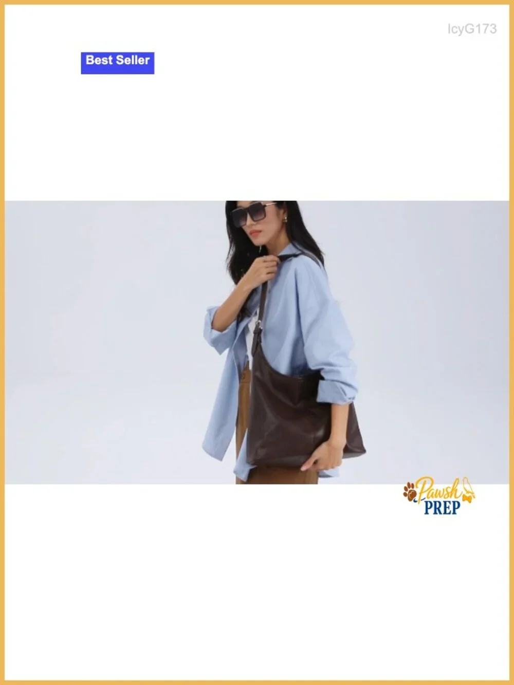 Vegan Leather Slouchy Hobo Tote with Pouch, Shoulder Bag